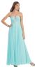 Main image of Strapless Beaded Bust Formal Evening Prom Dress